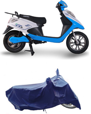 Wegather Two Wheeler Cover for Ampere(V 48, Blue)