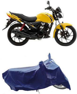 Wegather Two Wheeler Cover for Suzuki(Sling, Blue)