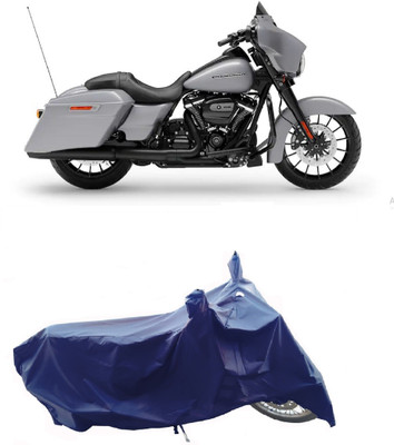 Wegather Two Wheeler Cover for Harley Davidson(Street Glide Special, Blue)