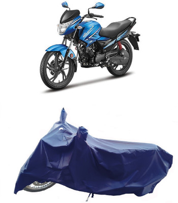 Wegather Two Wheeler Cover for Hero(Glamour FI, Blue)