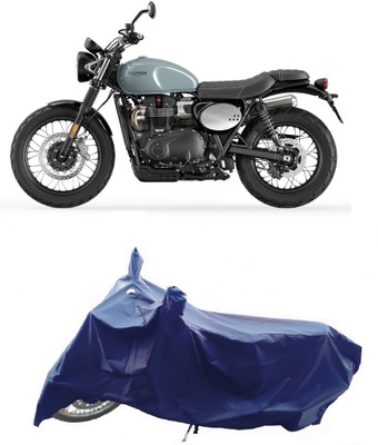 Wegather Two Wheeler Cover for Triumph(Street Scrambler BS6, Blue)