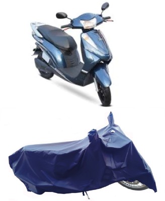 Wegather Two Wheeler Cover for Avon(E Scoot, Blue)