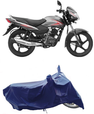 Wegather Two Wheeler Cover for TVS(Sport ES BS6, Blue)