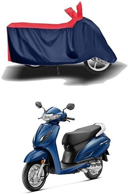 Mdstar Waterproof Two Wheeler Cover for Honda(Activa 5G, Red, Blue)