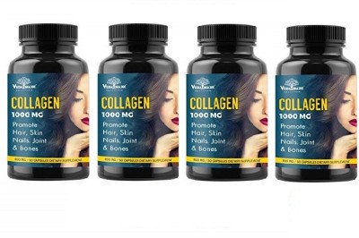 VEDA MAXX VMAXX-COLLAGEN 1000-Pack of 4(4 x 60 Capsules)