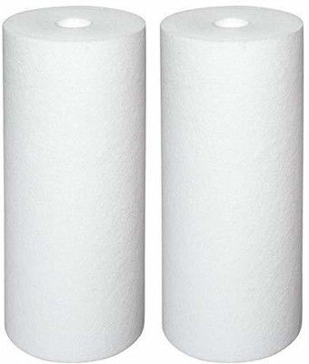 Mr fix RO 20 inch Jumbo Polypropylene Spun Cartridge 4.5 inch Dia (White) -Set of 2 Solid Filter Cartridge(5, Pack of 2)