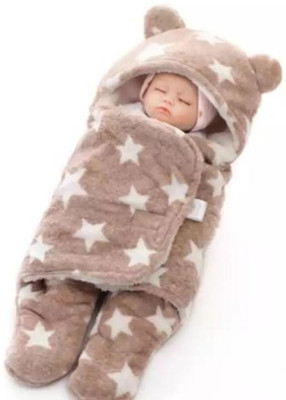KMRSYSCO Wool Single Sized Bedding Set(Brown, 1 sleeping bag)