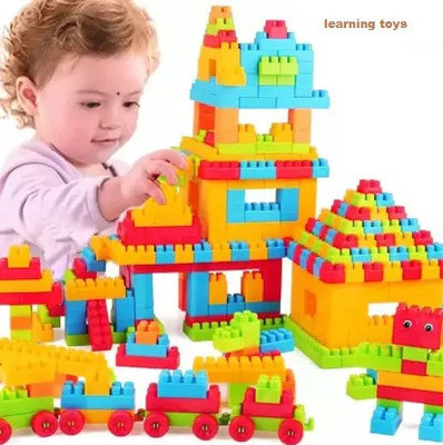 GREEN WAY High Quality building blocks DIY construction toy Learning Educational(100 Pieces)