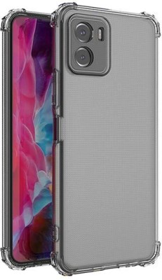 Lustree Back Cover for Vivo Y01 Bumper Silicon Transparent Case(Transparent, Shock Proof, Silicon, Pack of: 1)