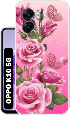 Case Club Back Cover for oppo a57 5g(Pink, Green, Grip Case, Silicon, Pack of: 1)
