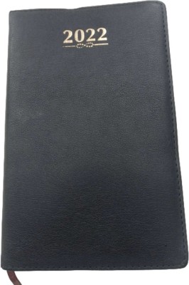 shrav recycled A5 Diary ruled 200 Pages(Black)