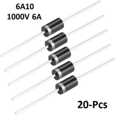 22 TECH 6A10 Diode Rectifier ( Pack of 20) Electronic Components Electronic Hobby Kit