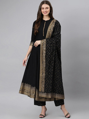 jaitpuriya Women Kurta Palazzo Set