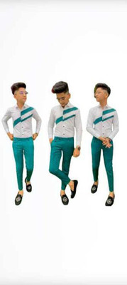 KHODIYAR FASHION Polycotton Solid Shirt & Trouser Fabric