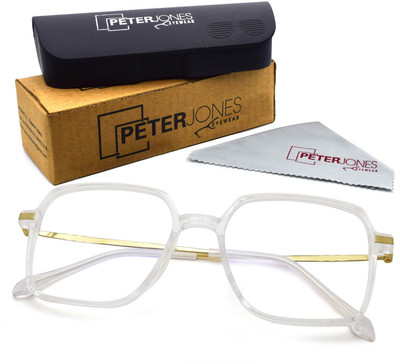 PETER JONES Full Rim Square Frame(54 mm)