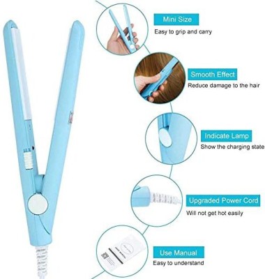 beauty bounty Hair Styler Machine for Hair Electric Hair Styler Hair Straightener pack of 1 123 Hair Straightener(Blue)