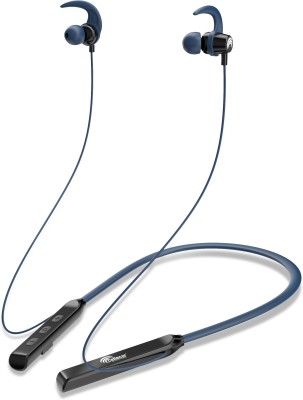 Cellecor BH-1 Wireless Waterproof Bluetooth Earphone Neckband with Big 35 Hours Playtime Bluetooth(Blue, In the Ear)