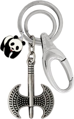 KYP Fashion High Quality Cute Panda Pendant With Double Side Keyring Key Chain