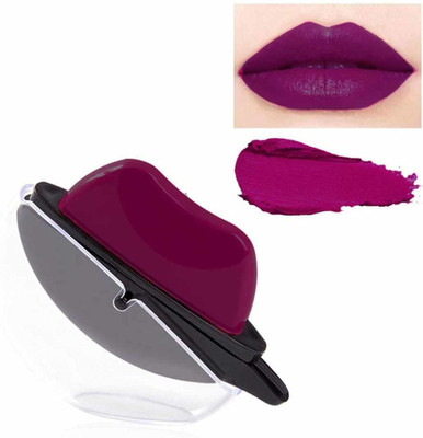 YAWI new Apple Design Moisturizing Matte Lipstick(PURPUL, 5 g)