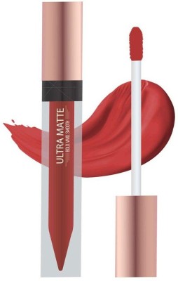 Latixmat ULTRA MATTE NON TRANSFER BOLD VIVID SMOOTH LIPSTICK(RED, 12 ml)