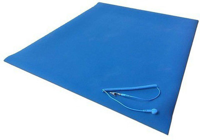 sky enterprise shop Rubber Floor Mat(Blue, Large)