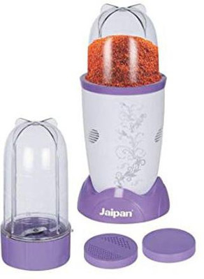 Jaipan 450 W Nutritional Mix :: Mixer: Grinder: Blender (White & Purple) 2 jar, JPNM0068 450 Juicer Mixer Grinder (2 Jars, purple and white)
