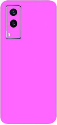 Jeeva Creation VIVO V21E 5G, vivo v21e 5g Mobile Skin(Ultra Super Pink Matte Skin With High Matte Finish)