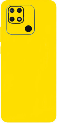 Jeeva Creation Redmi 10C Mobile Skin(Ultra Super Yellow Matte Skin With High Matte Finish..,)