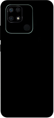 AsSkin Redmi10C Mobile Skin(Ultra Super Black Matte Skin With High Gloss Finish).)