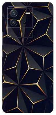 AsSkin Vivo Iqoo Neo6 5G, vivo iqoo neo6 5g Mobile Skin(Ultra Super Black Abstract Shape With High Matte Finish .Skin..)