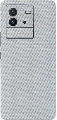 AsSkin Vivo IQoo Neo6 5G Mobile Skin(Ultra Super Silver Carbon Fiber Skin With High Gloss Finish).)