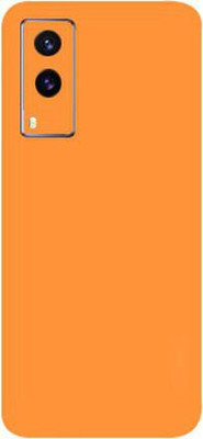 Jeeva Creation VIVO V21E 5G, vivo v21e 5g Mobile Skin(Ultra Super Orange Matte Skin With High Matte Finish)