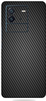 Gizmo Wraps Vivo iqoo Neo 6 5g, Black Carbon Fiber Mobile Skin(Black)