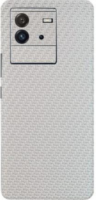 Jeeva Creation Vivo IQoo Neo6 5G, vivo iqoo neo6 5g Mobile Skin(Ultra Super White Carbon Fiber Skin With High Matte Finish..,)