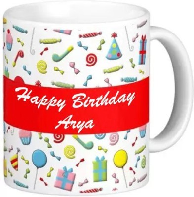 GNS Happy Birthday Arya Quotes 011 Ceramic Coffee Mug(325 ml)