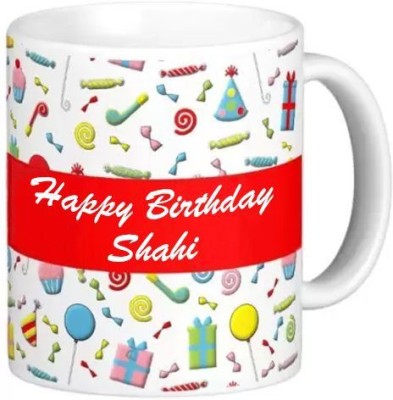 GNS Happy Birthday Shahi Quotes 011 Ceramic Coffee Mug(325 ml)