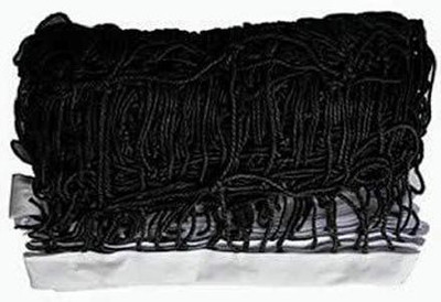 Gmefvr Volleyball net Black Single Side Niwar Strips | Universal Size Volleyball Net(Black)