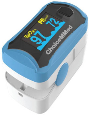 ChoiceMMed MD300C29 Fingertip Pulse Oximeter(White -blue)