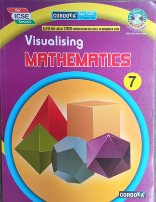 Cordova Visualising Mathematics Book 7 For ICSE Students(Paperback, J.J.Matto)