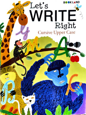 Let's Write Right - Cursive Uppercase(Paperback, Bookland)