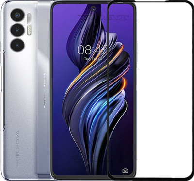 VDAT Edge To Edge Tempered Glass for Tecno Pova Neo 3, Tecno Pova Neo 3, TECNO POVA NEO 3(Pack of 1)