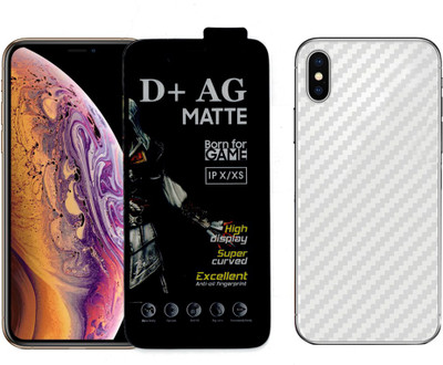 REDDWARF Edge To Edge Tempered Glass for Apple iPhone XS(Pack of 1)