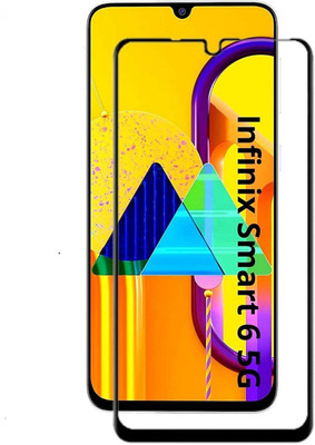 kentop Edge To Edge Tempered Glass for Infinix Smart 6 HD(Pack of 1)