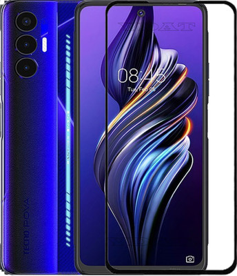 VDAT Edge To Edge Tempered Glass for Tecno Pova Neo 3, Tecno Pova Neo 3, TECNO POVA NEO 3(Pack of 1)
