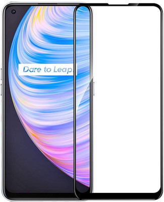 BAZZKARN Edge To Edge Tempered Glass for Realme Q2 PRO(Pack of 1)