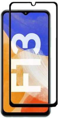 MOBIGENIX Edge To Edge Tempered Glass for SAMSUNG Galaxy F13(Pack of 1)