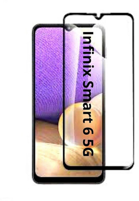 kentop Edge To Edge Tempered Glass for Infinix Smart 6 HD(Pack of 1)