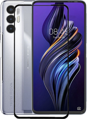 AKSHUD Edge To Edge Tempered Glass for Tecno Pova Neo 3, TECNO POVA NEO 3, Tecno Pova Neo 3, TECNO POVA NEO 3(Pack of 1)
