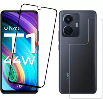 PR SMART Front and Back Tempered Glass for Vivo T1 5G(Pack of 2)