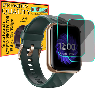 hirdesh Screen Guard for DIZO Watch D(Pack of 2)
